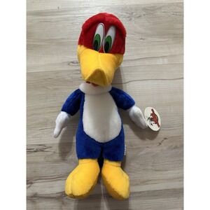 Vintage 2000 Woody Woodpecker Plush‎ Stuffed Doll Walter Lantz Toy Network 15"